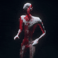 alessiodevecchi horror creepy alien suspicious GIF