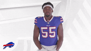 Jerry Hughes Football GIF by Buffalo Bills