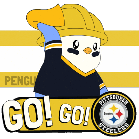 Game Day Football Sticker by Pudgy Penguins