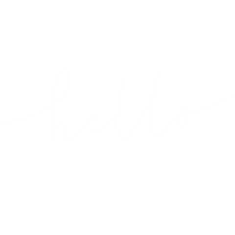 Doodle Hello Sticker