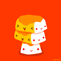 Happy Peanut Butter GIF by Cindy Suen