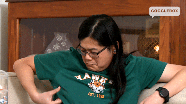 Shake Giggle GIF by Gogglebox Australia