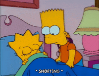 Season 3 Sleeping GIF by The Simpsons