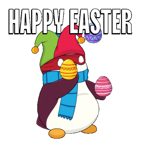 Good Friday Sunday Sticker by Pudgy Penguins