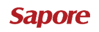 Sapore sapori sapore sapore logo sapore sa Sticker