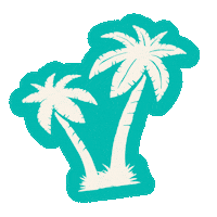 Palm Tree Fun Sticker by Papa's Herb