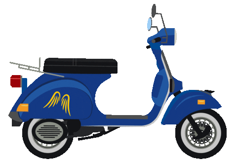 Drive Scooter Sticker by Provinzial