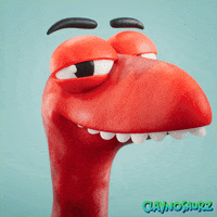 Big Brain 3D GIF by Claynosaurz