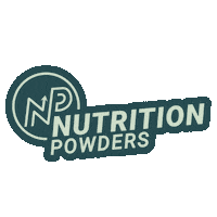 NutritionPowders np nutritionpowders nutrition powders Sticker