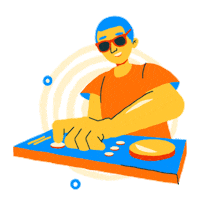Happy Party Sticker