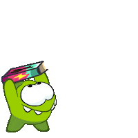 Back To School Wtf Sticker by Om Nom