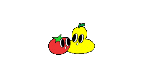 Buah Sticker by Pestapora