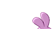 Pink Bunny Sticker by Créu Cat