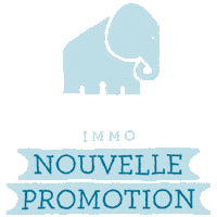 Elephant Immobilier Sticker by Voisin Immo