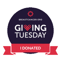 Giving Tuesday Bco Sticker by Breastcancer.org
