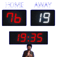 19 Away Sticker