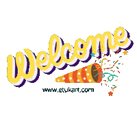 Welcome Sticker by Etukart