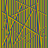 op art apparent motion GIF by Xenoself
