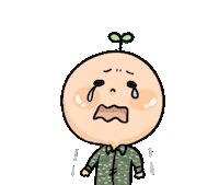 Sad Cry Sticker