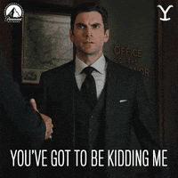 Joking Paramount Network GIF by Yellowstone