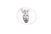 Zebra Sticker by BVK Students Hannover
