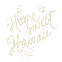 tiarakoba home island hawaii aloha Sticker