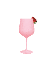 drunk pink Sticker