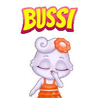 I Love You Kiss Sticker by Lucas and Friends by RV AppStudios