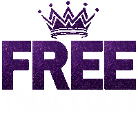 Glitter Crown Sticker by Queens of Pole Fitness & Dance