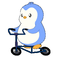 Happy Feels Good Sticker by Pudgy Penguins