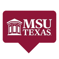 wichita falls sticker by Midwestern State University