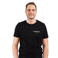 Pointing Jonas Sticker by Marketinghuus