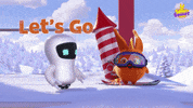 Lets Go GIF by Sunny Bunnies