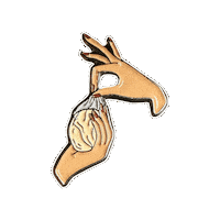 pinnedpins food hand female africa Sticker