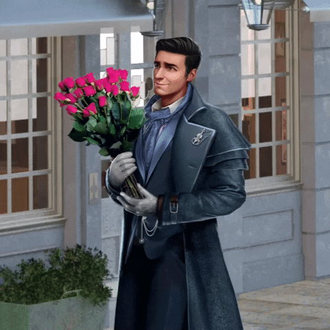 Love Actually Flowers GIF by G5 games