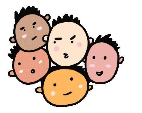 Art Face Sticker by woljeon