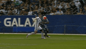 soccer mean GIF by LA Galaxy