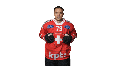Celebrate Hc Lugano Sticker by Swiss Ice Hockey