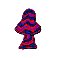 Mushroom Sticker by MyxedUp