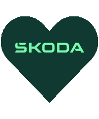 Heart Love Sticker by Škoda Czech Republic