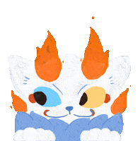 yolozuya_toy hotarou yolozuya 犼太郎 吼太郎 Sticker