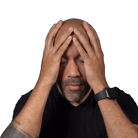 No Way What Sticker by Carlos Whittaker