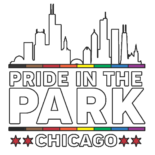 Chicago Pride Sticker by Pride in the Park Chicago