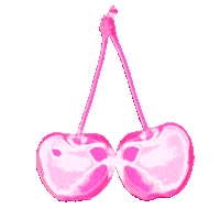 Pink Fruit Sticker by Bershka