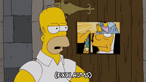 Surprised Season 20 GIF by The Simpsons