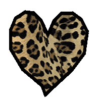numeroottofur heart fur animalier numerootto Sticker