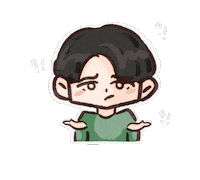 Confused Sticker