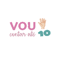 JuCriativaJVR ten count paciencia dez Sticker