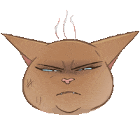 Packo_comics icefern burrberry baldberry Sticker