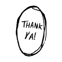 Thanks Thank You Sticker